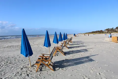 Hilton Head Beach Map