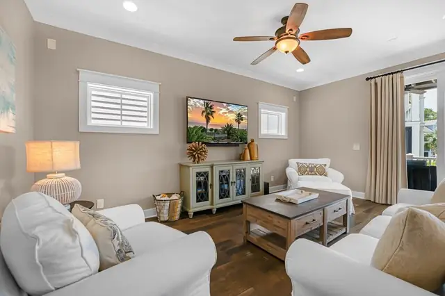 Living room of this home near Bradley Beach