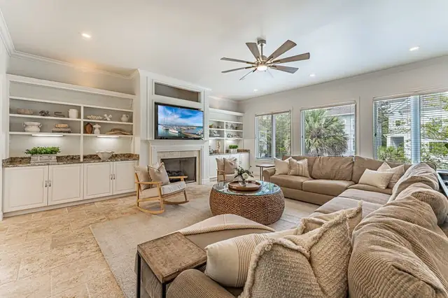 Living room of this home near Bradley Beach