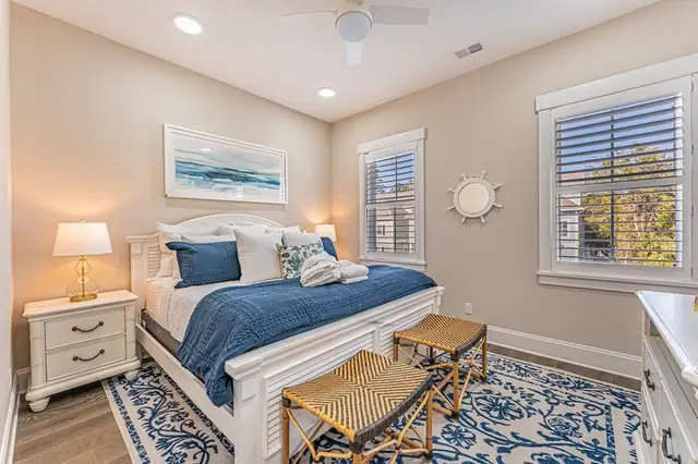 Bedroom of this home near Bradley Beach