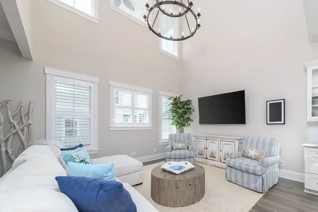 Living room of this home near Bradley Beach