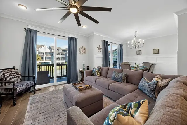 Living room of this home near Bradley Beach