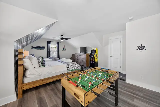 Bedroom of this home near Bradley Beach