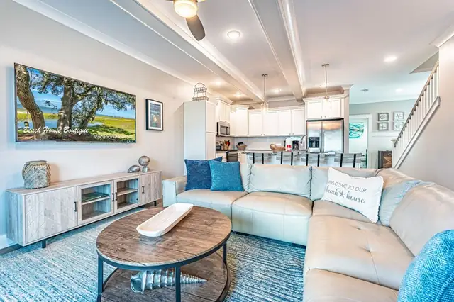 Living room of this home near Bradley Beach