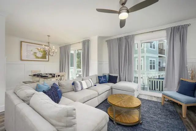 Living room of this home near Bradley Beach