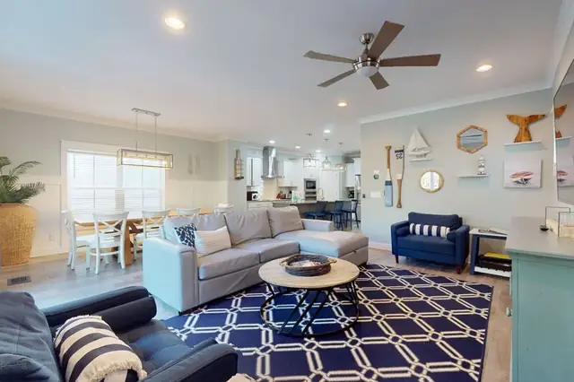 Living room of this home near Bradley Beach