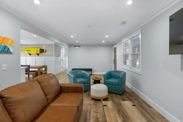 Living room of this home near Bradley Beach