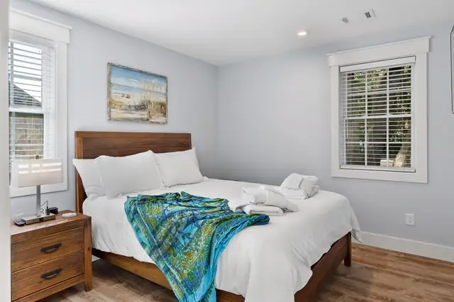 Bedroom of this home near Bradley Beach