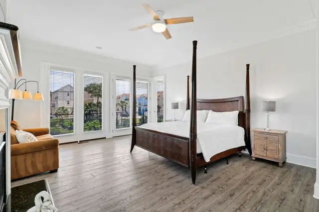 Bedroom of this home near Bradley Beach