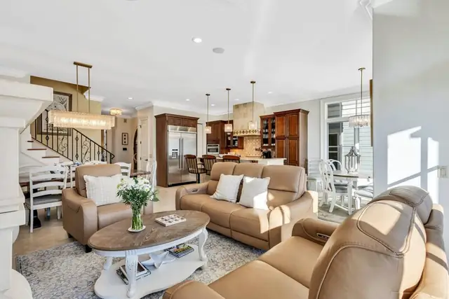 Living room of this home near Bradley Beach