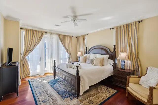 Bedroom of this home near Bradley Beach