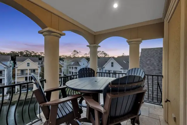 Balcony of this home near Bradley Beach