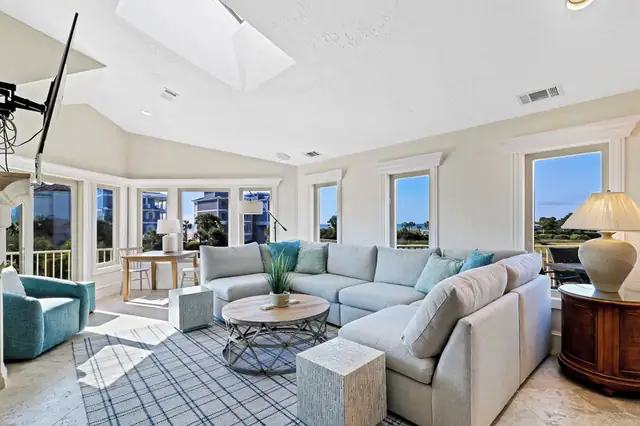 Living room of this home near Bradley Beach