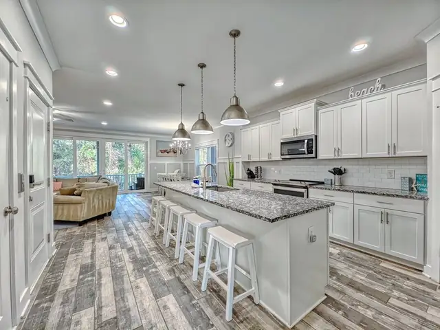 Kitchen of this home near Bradley Beach