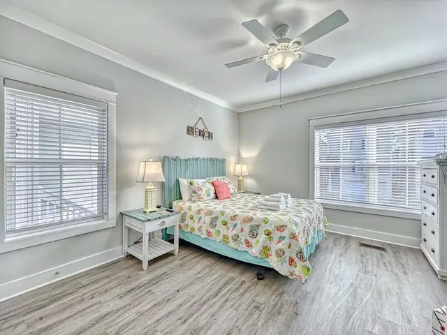 Bedroom of this home near Bradley Beach