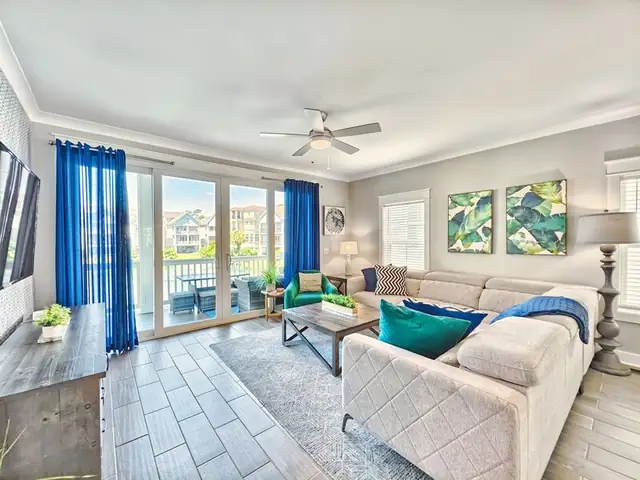Living room of this home near Bradley Beach