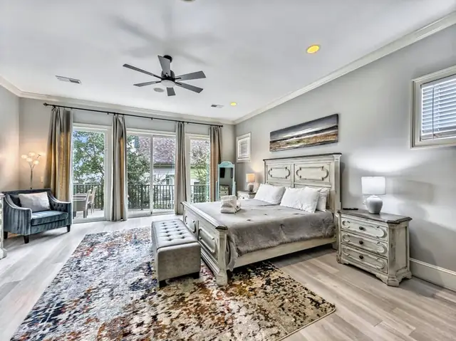 Bedroom of this home near Bradley Beach
