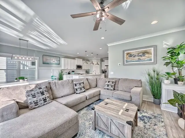 Living room of this home near Bradley Beach