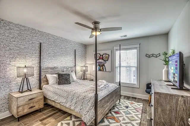 Bedroom of this home near Bradley Beach