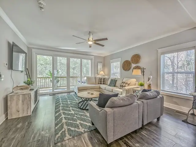 Living room of this home near Bradley Beach