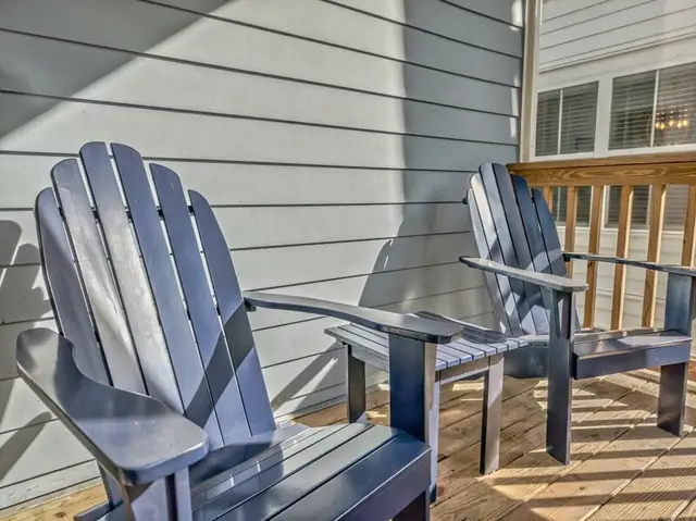 Balcony of this home near Bradley Beach