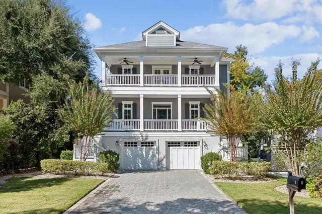 Outside of this home near Folly Field Beach