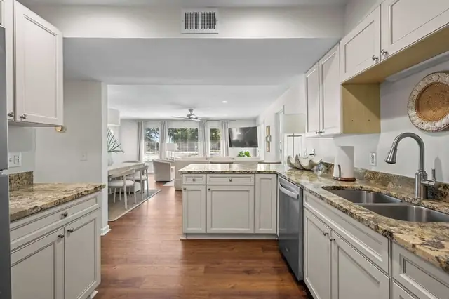 Kitchen of this home near Folly Field Beach