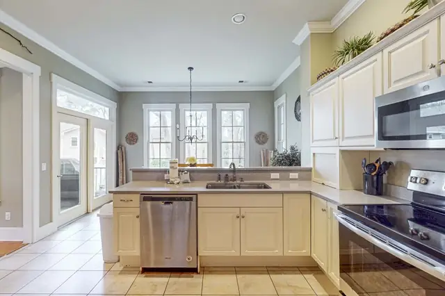 Kitchen of this home near Folly Field Beach