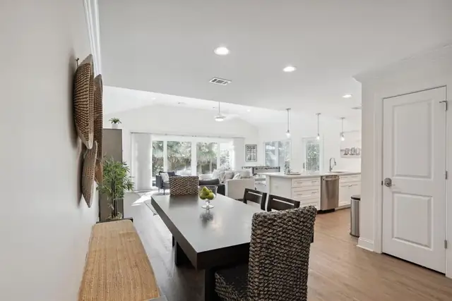Kitchen of this home near Folly Field Beach