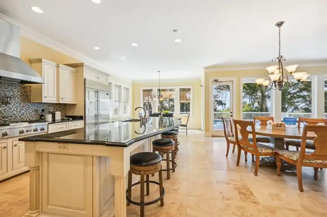 Kitchen of this home near Folly Field Beach
