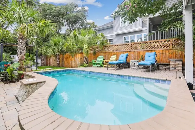 Pool of this home in Forest Beach