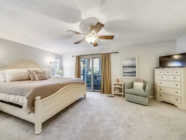 Bedroom of this home in Forest Beach
