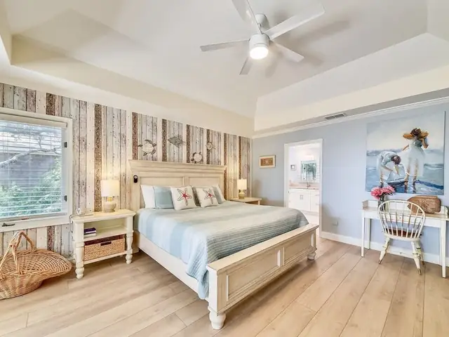 Bedroom of this home in Forest Beach