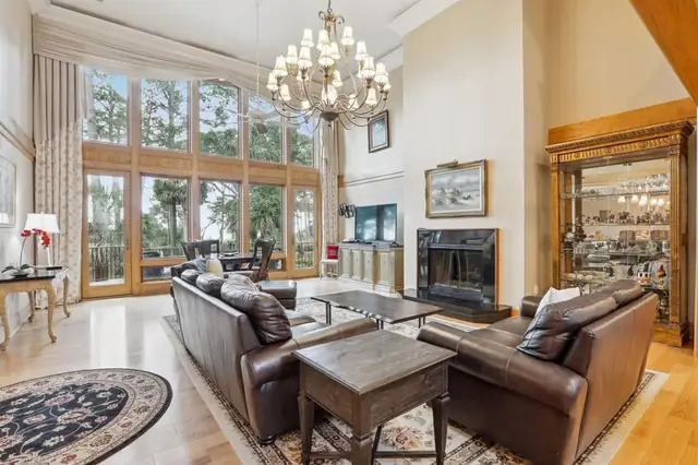 Living room of this home in Forest Beach