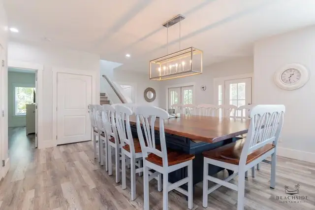 Dining area of this home in Forest Beach