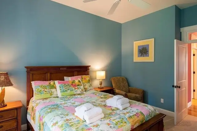 Bedroom of this home in Forest Beach
