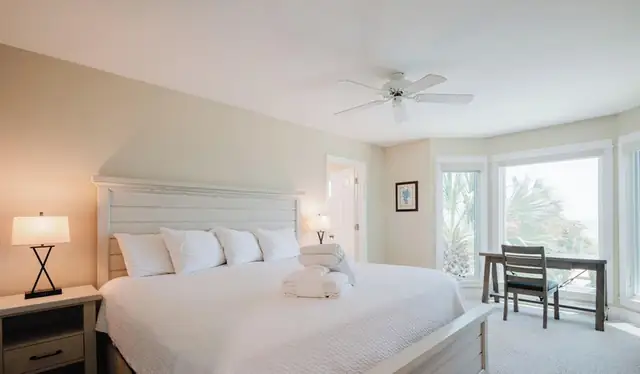 Bedroom of this home in Forest Beach
