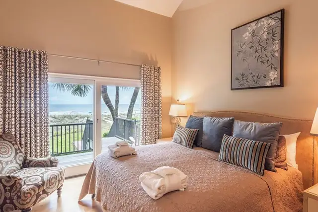 Bedroom of this home in Forest Beach
