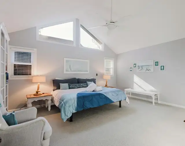 Bedroom of this home in Forest Beach