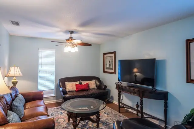 Living room of this home in Forest Beach