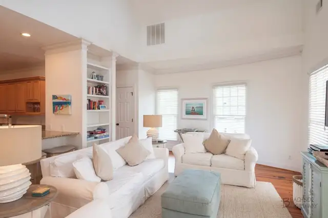 Living room of this home in Forest Beach