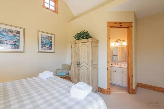 Bedroom of this home in Forest Beach