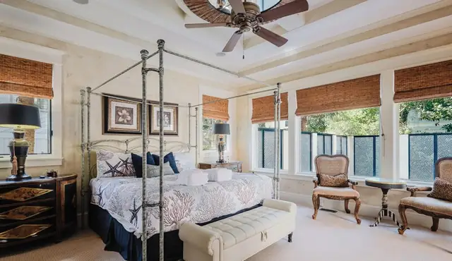 Bedroom of this home in Forest Beach