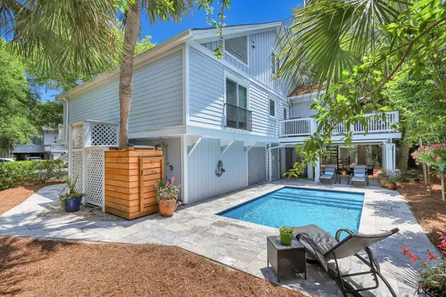 Pool of this home in Forest Beach
