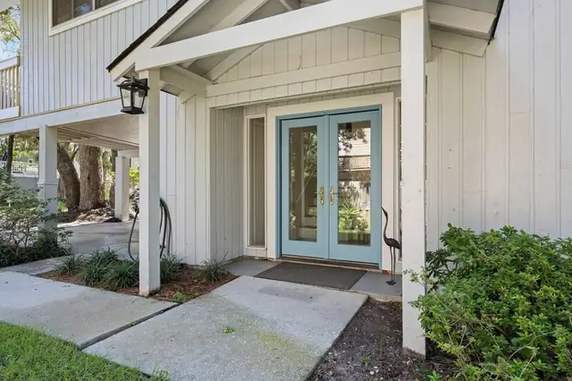 Outside of this home in Forest Beach