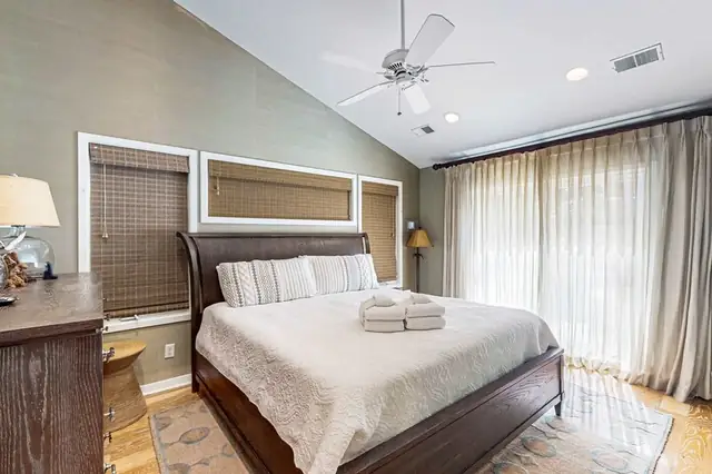 Bedroom of this home in Forest Beach