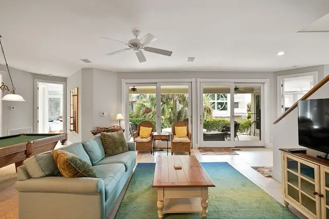 Living room of this home in Forest Beach