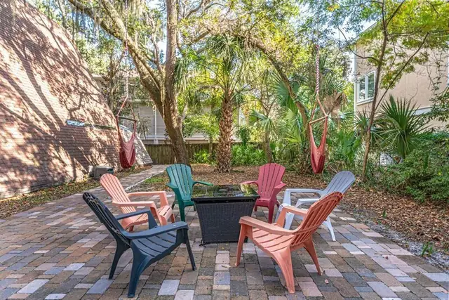 Balcony of this home in Forest Beach