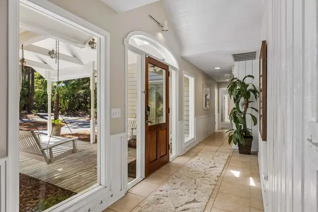 Balcony of this home in Forest Beach