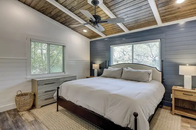 Bedroom of this home in Forest Beach